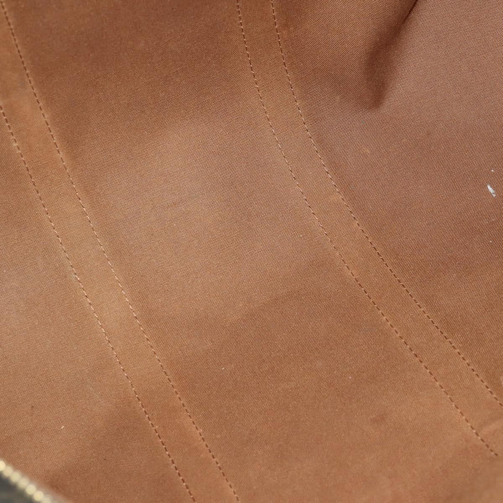 Louis Vuitton Keepall Bag Monogram Canvas Brown Canvas Travel Bag