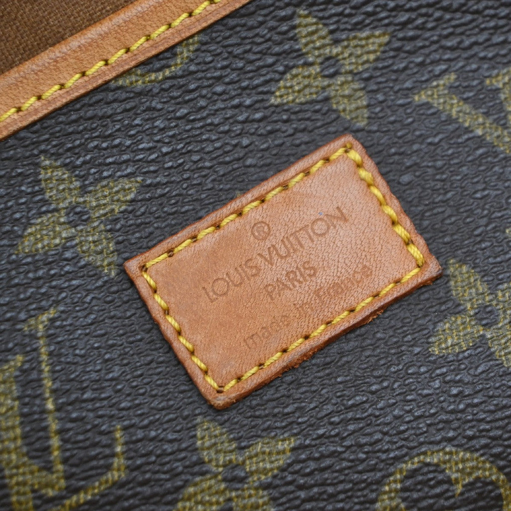 Louis Vuitton Saumur Handbag Monogram Canvas Brown Canvas Shoulder Bag