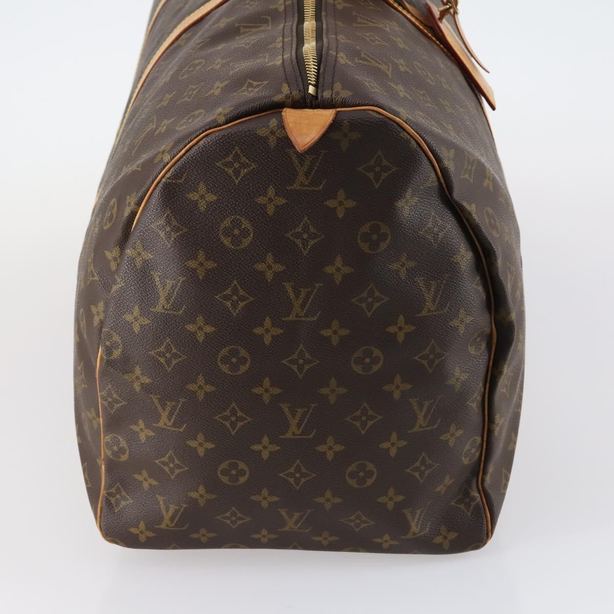 Louis Vuitton Keepall Bag Monogram Canvas Brown Canvas Travel Bag