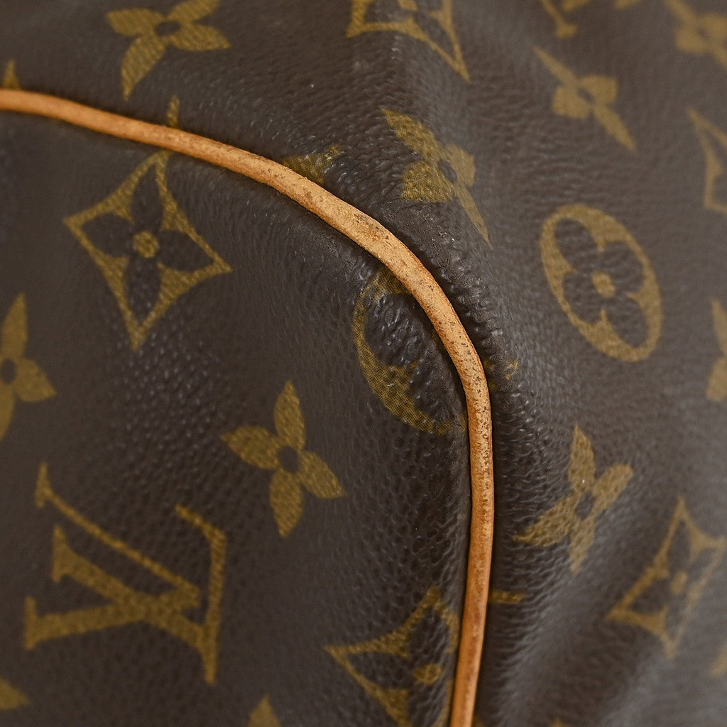 Louis Vuitton Keepall Bag Monogram Canvas Brown Canvas Travel Bag