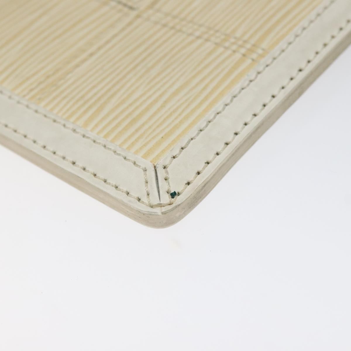 Louis Vuitton Delmonico Pochette Stretch Epi Leather Ecru Leather Clutche & Pouche Bag