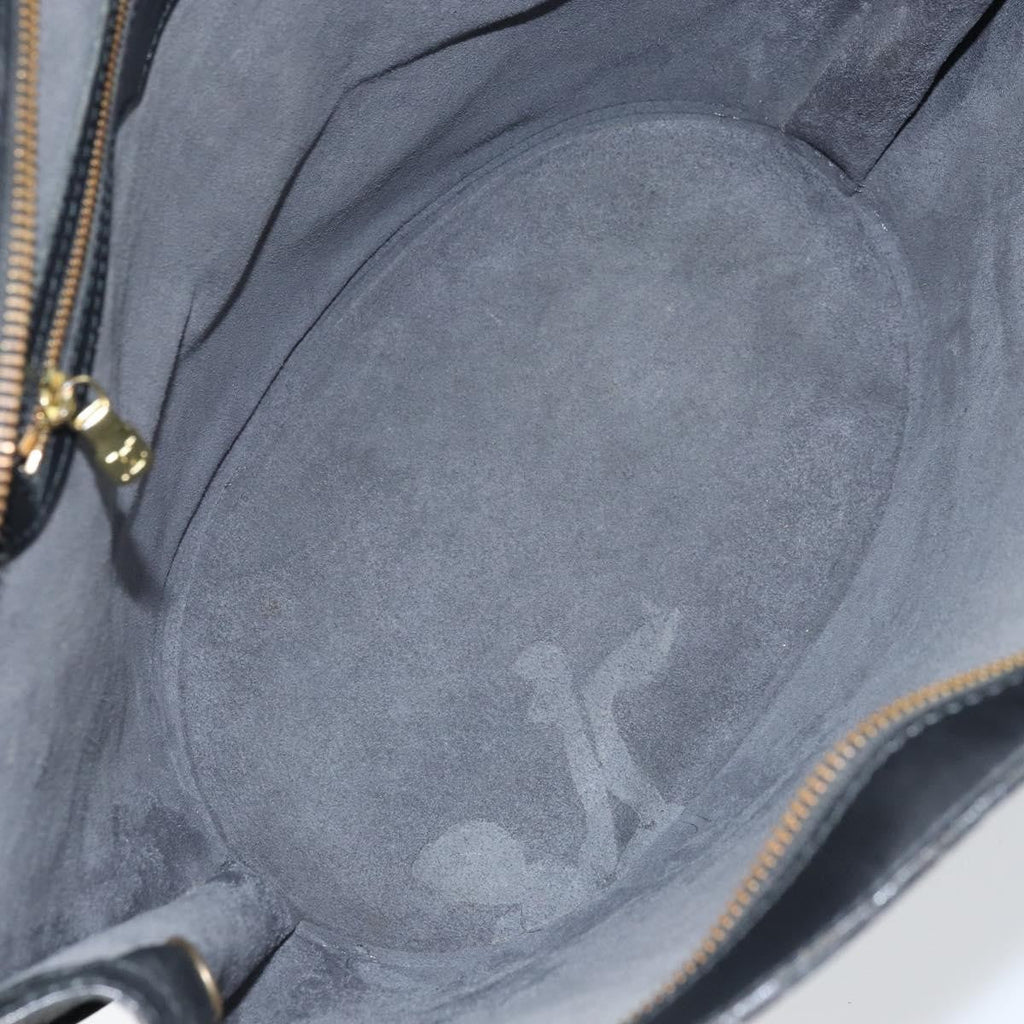 Louis Vuitton Saint Jacques Handbag Epi Leather Black Leather Shoulder Bag