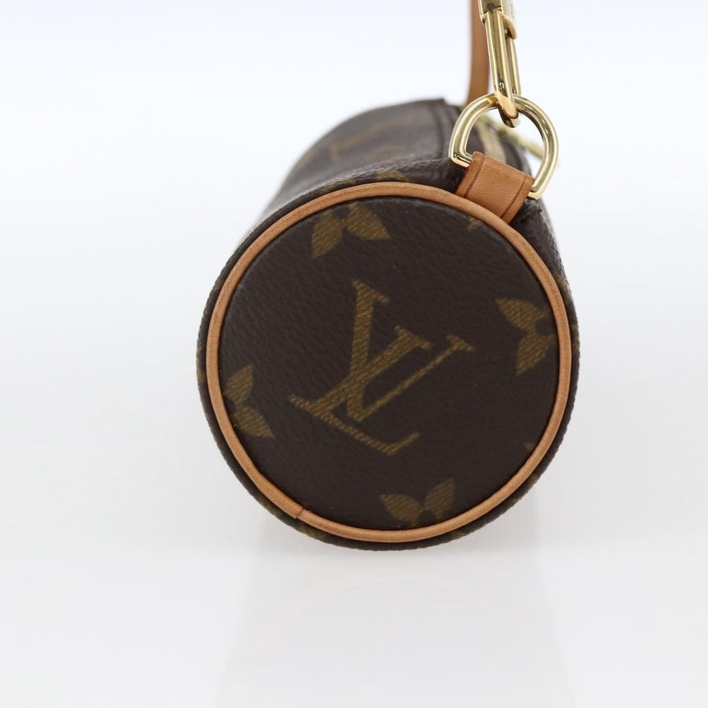 Louis Vuitton Papillon Pochette Monogram Canvas Brown Canvas Clutche & Pouche Bag