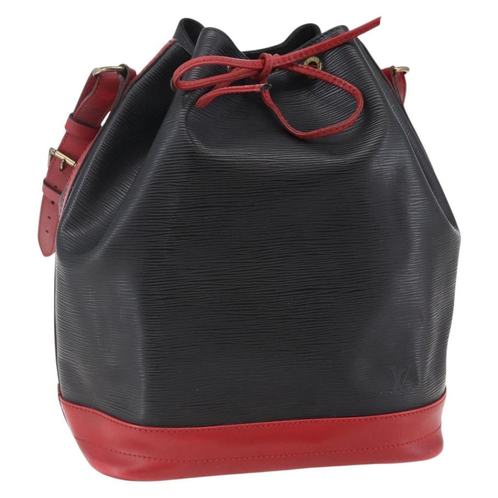 Louis Vuitton Bicolor Noe Handbag Epi Leather Black Leather Bag