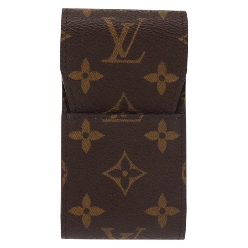 Louis Vuitton Etui Cigarette Case Monogram Canvas Brown Canvas Accessory