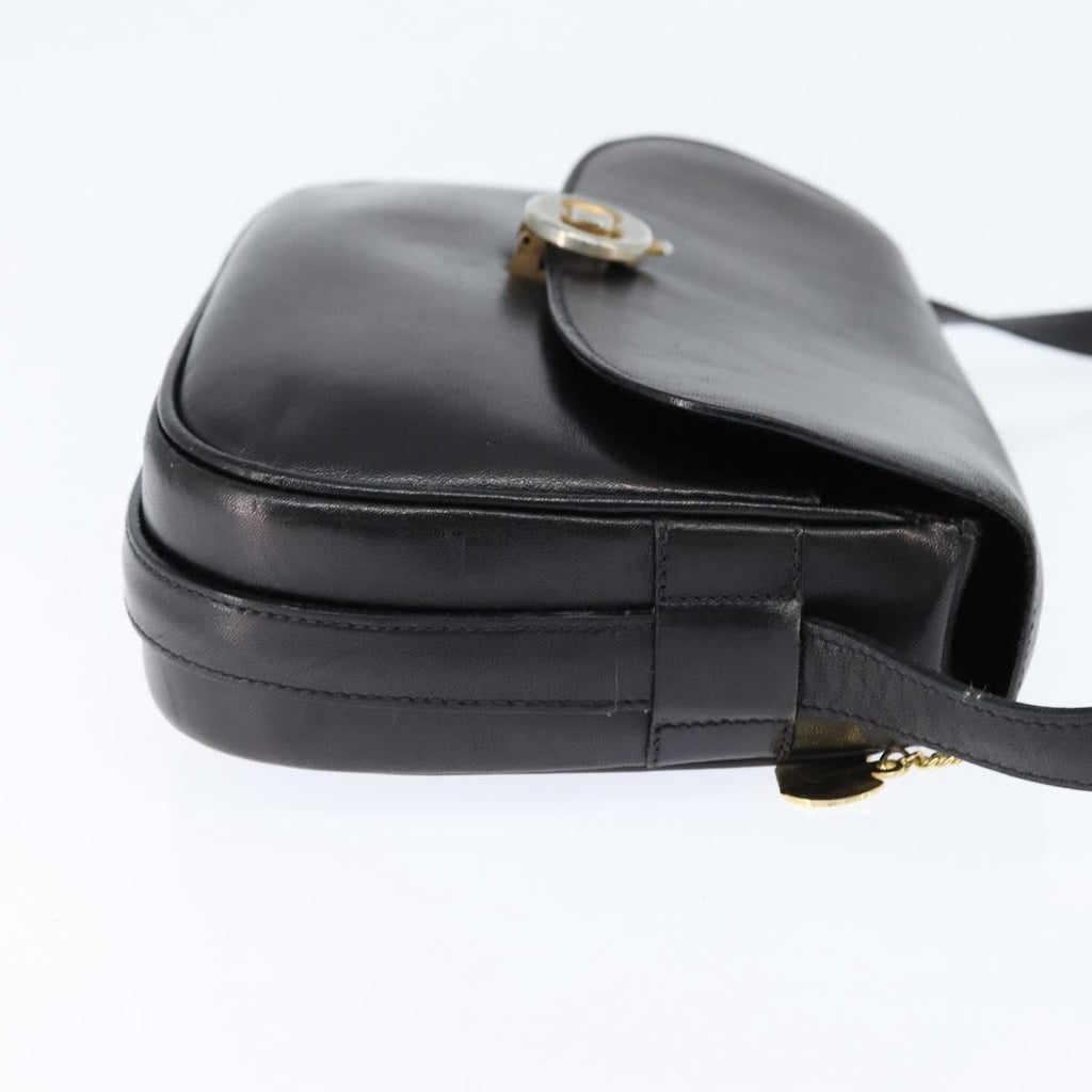 Celine Shoulder Bag Leather Black Leather Shoulder Bag Bag