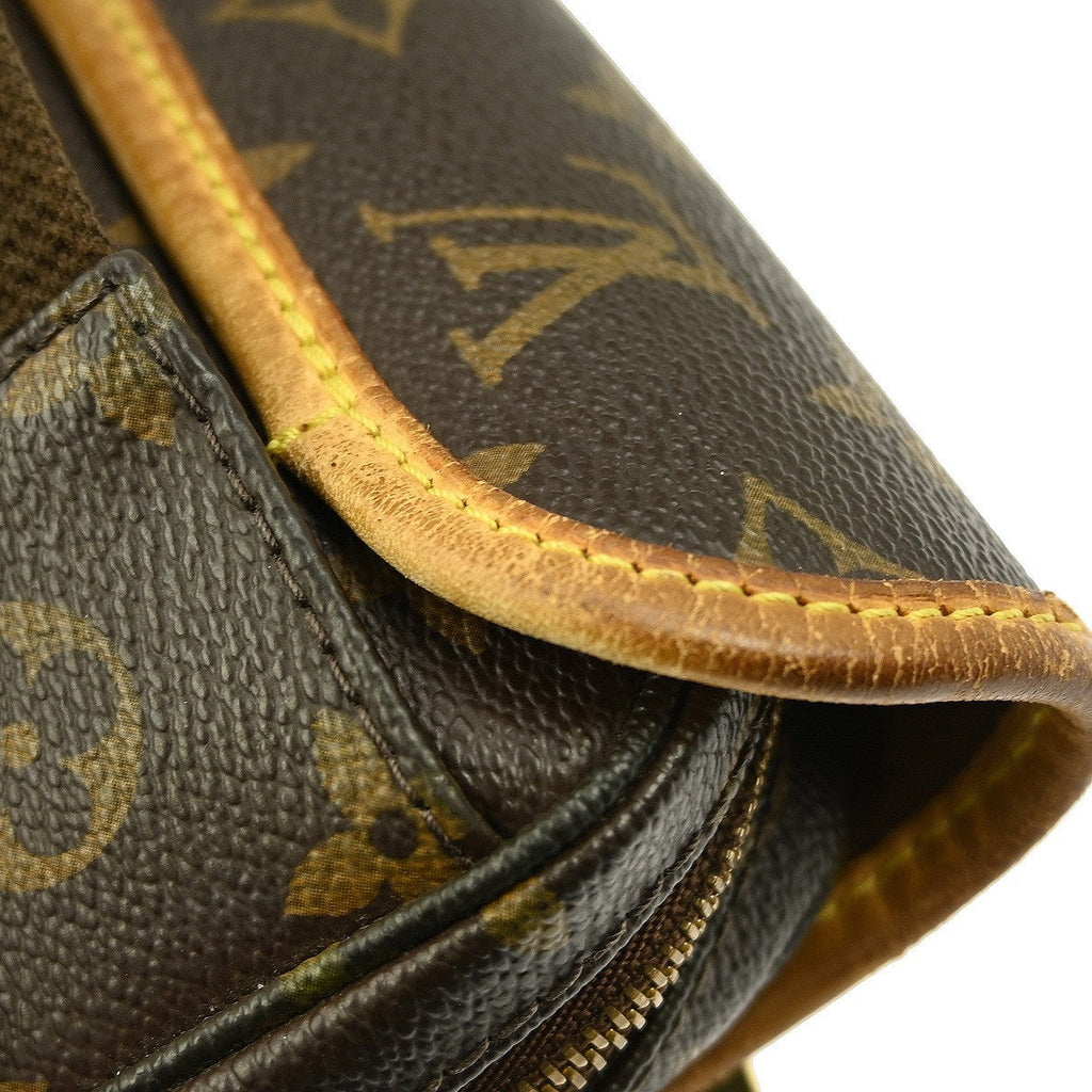 Louis Vuitton Bosphore Waist Bag Monogram Canvas Brown Canvas Clutche & Pouche Bag