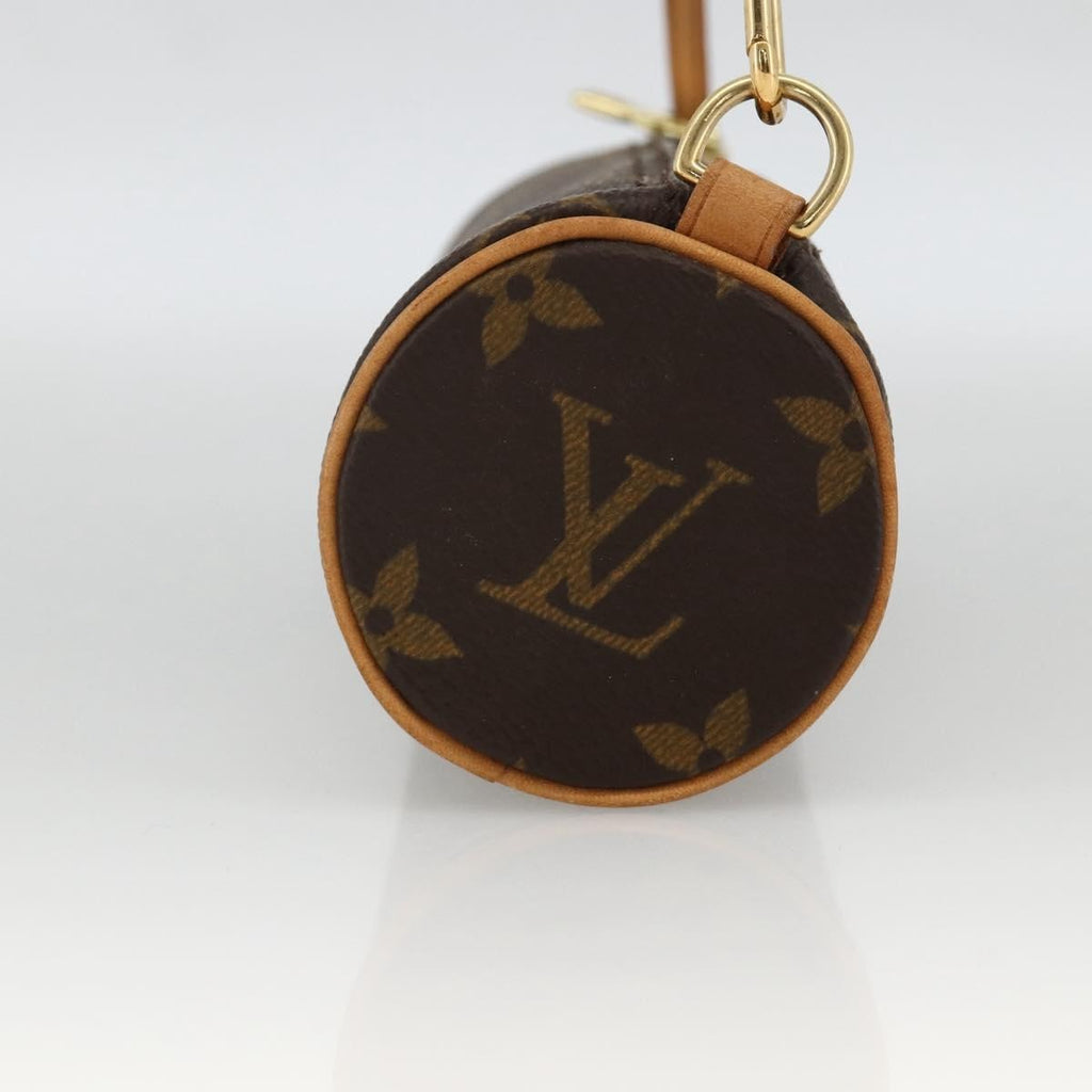 Louis Vuitton Papillon Pochette Monogram Canvas Brown Canvas Clutche & Pouche Bag