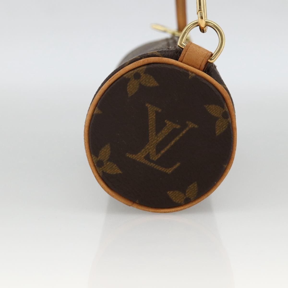 Louis Vuitton Papillon Pochette Monogram Canvas Brown Canvas Clutche & Pouche Bag