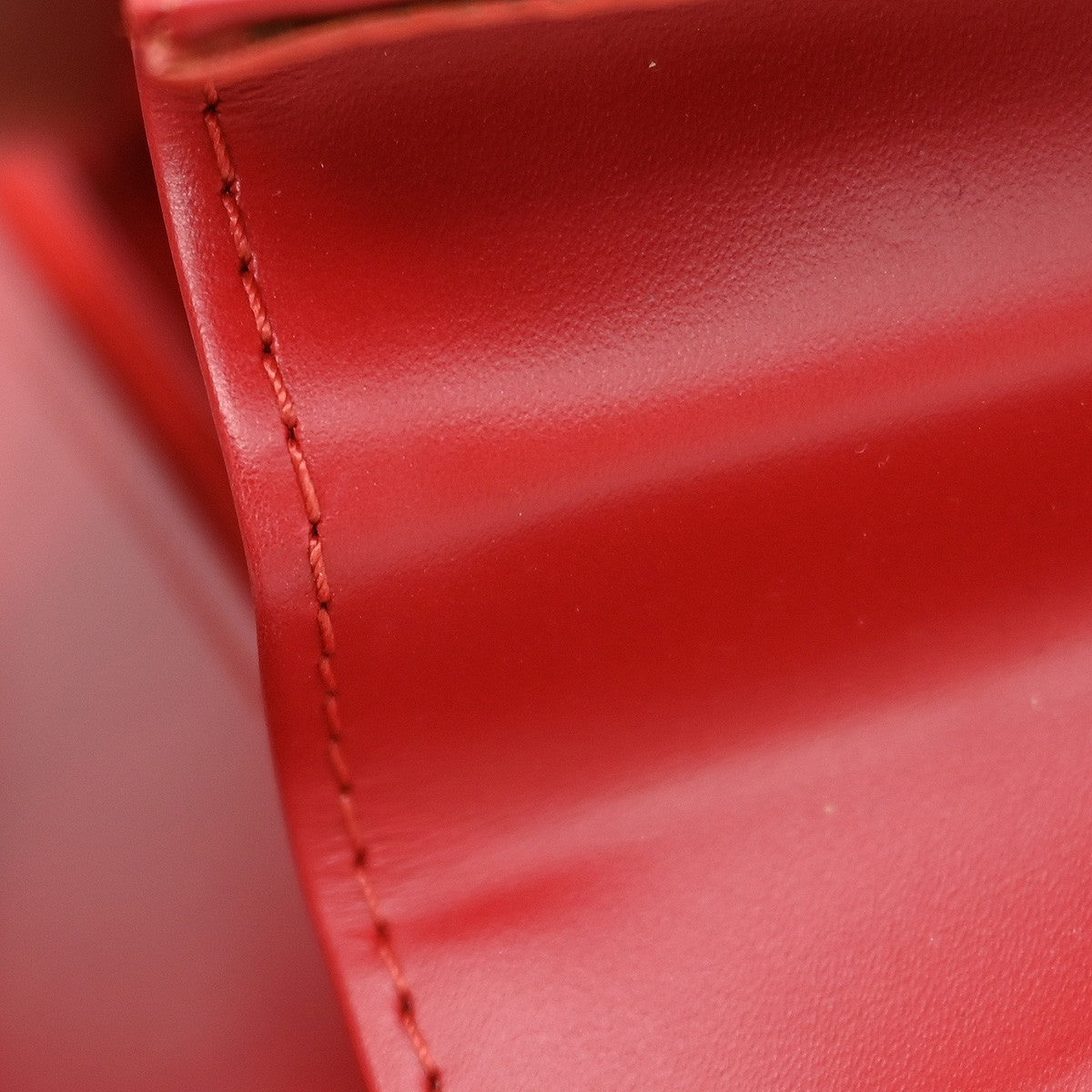 Louis Vuitton Honfleur Handbag Epi Leather Red Leather Shoulder Bag