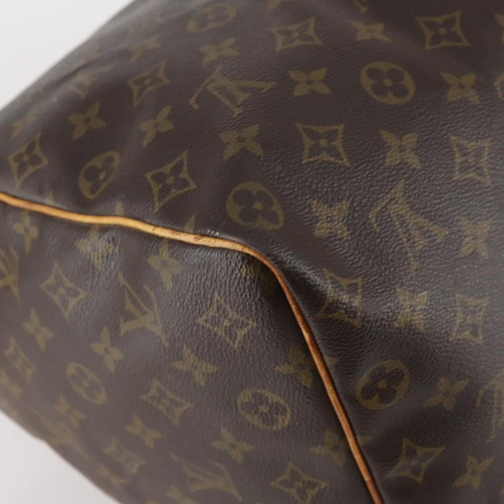 Louis Vuitton Keepall Bag Monogram Canvas Brown Canvas Travel Bag