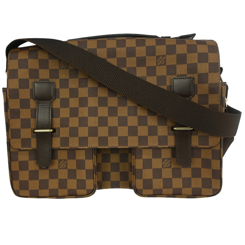 Louis Vuitton Broadway Bag Damier Brown Canvas Briefcase Bag