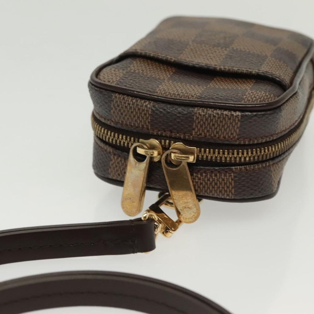 Louis Vuitton Etui Okapi Camera Case Damier Brown Canvas Clutche & Pouche Bag