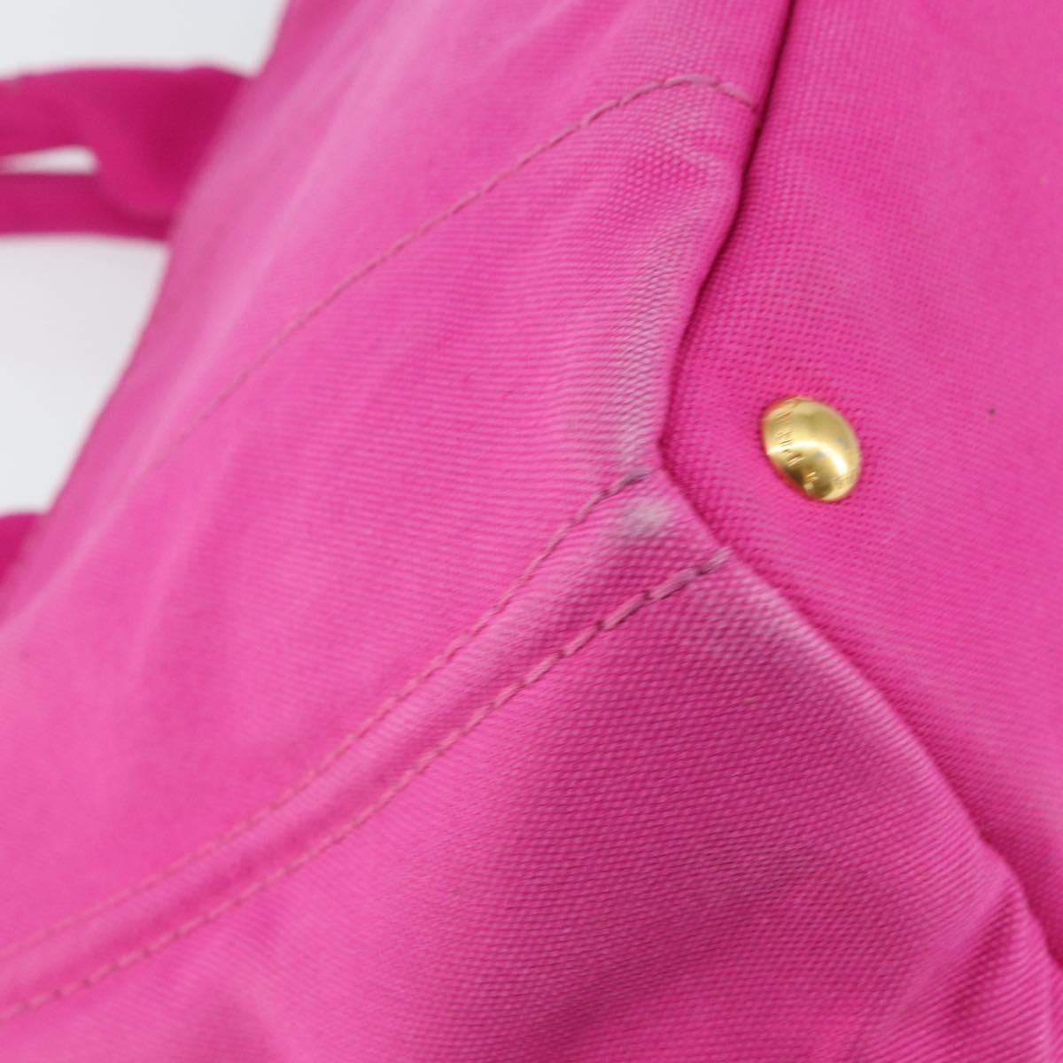 Prada Canapa Tote Canvas Pink Canvas Tote Bag Bag