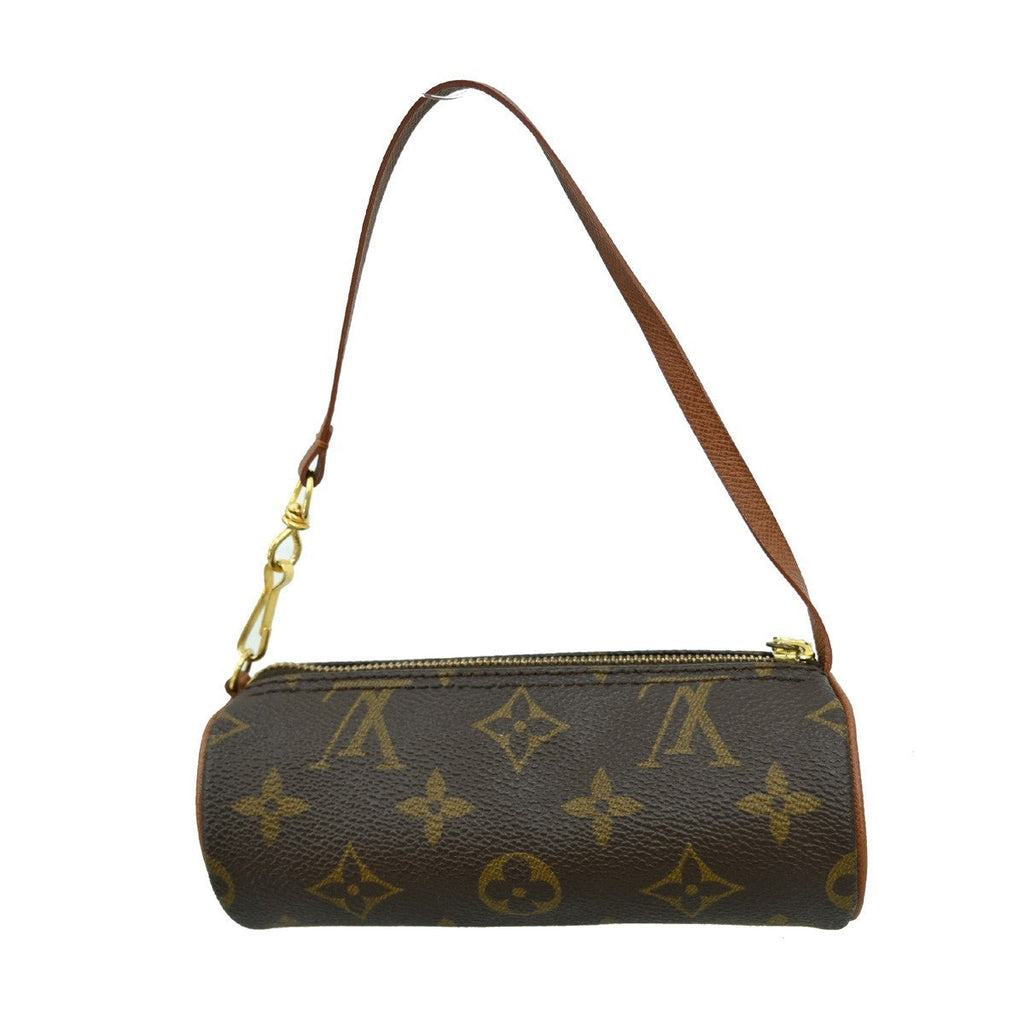 Louis Vuitton Papillon Pochette Monogram Canvas Brown Canvas Clutche & Pouche Bag