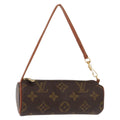 Louis Vuitton Papillon Pochette Monogram Canvas Brown Canvas Clutche & Pouche Bag