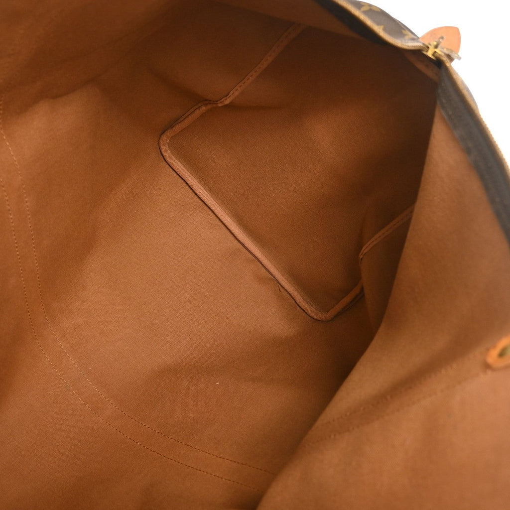 Louis Vuitton Keepall Bag Monogram Canvas Brown Canvas Travel Bag