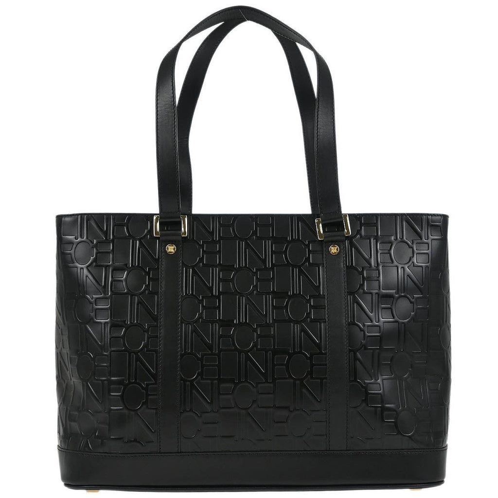 Celine Tote Bag Leather Black Leather Tote Bag Bag