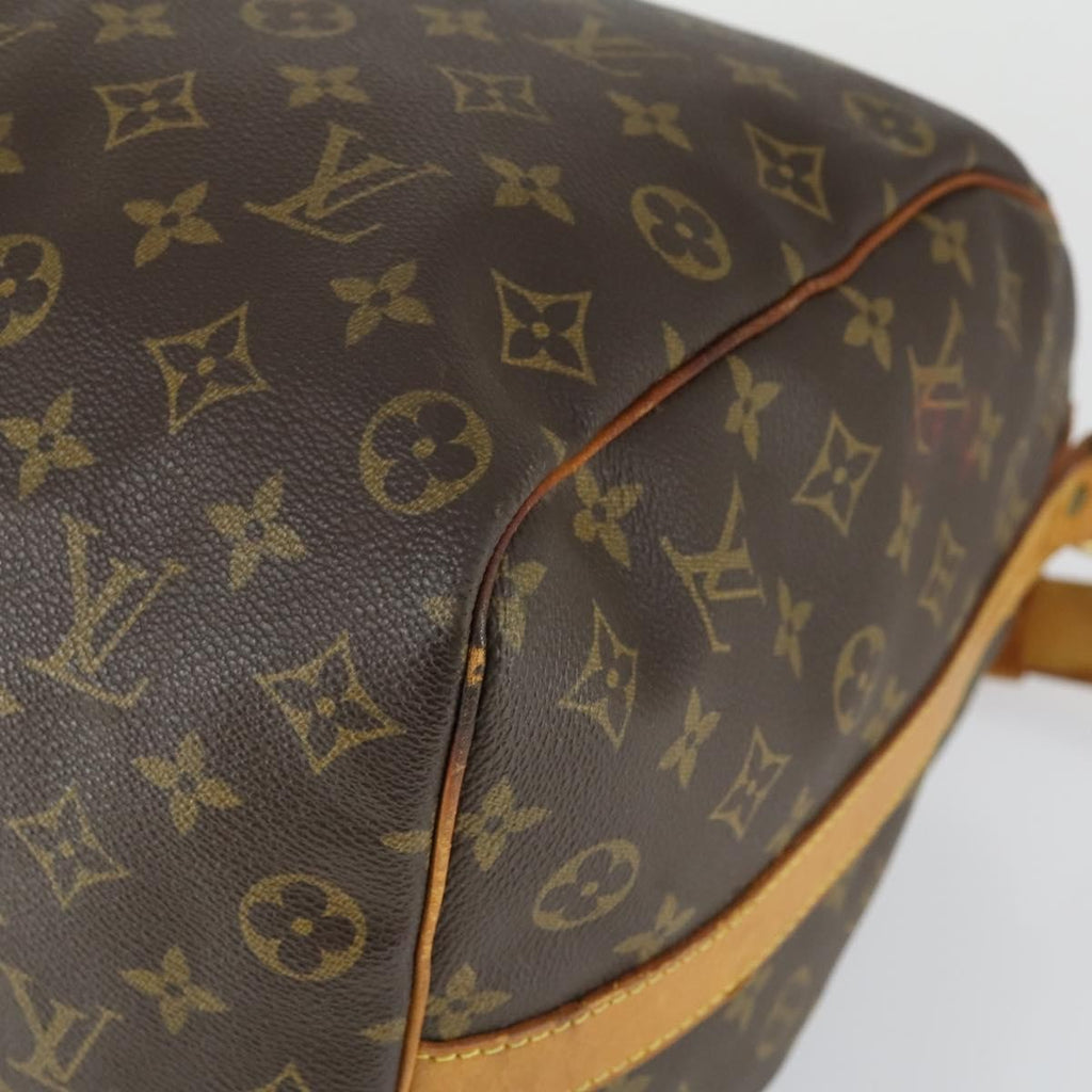 Louis Vuitton Keepall Bag Monogram Canvas Brown Canvas Travel Bag