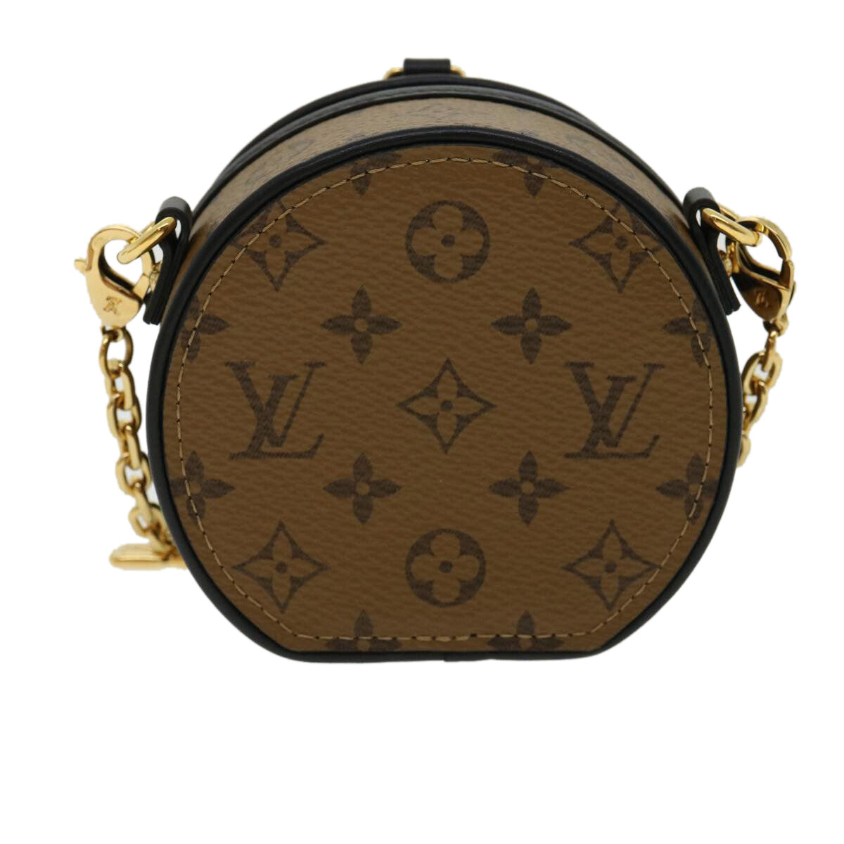 Louis Vuitton Boite Chapeau Souple Bag Reverse Monogram Giant Brown Canvas Bag