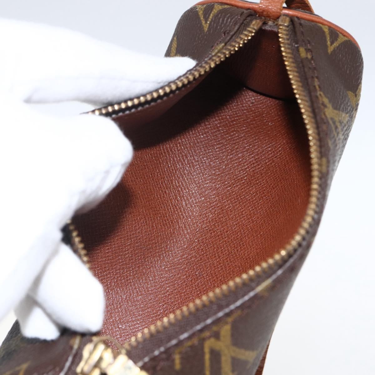Louis Vuitton Papillon Pochette Monogram Canvas Brown Canvas Clutche & Pouche Bag