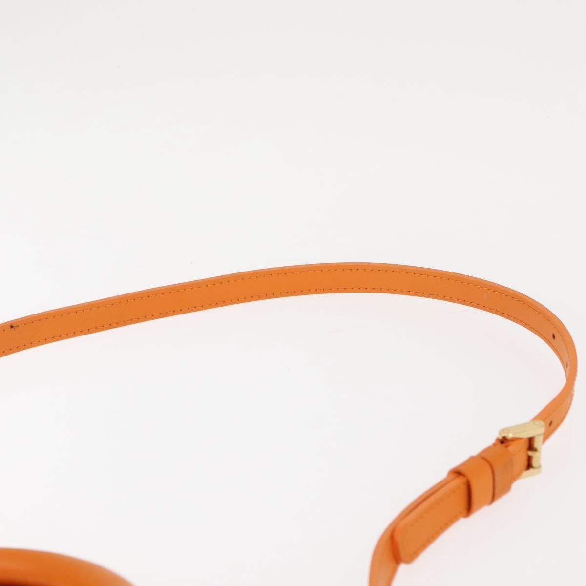 Louis Vuitton Danura Handbag Epi Orange Leather Handbag