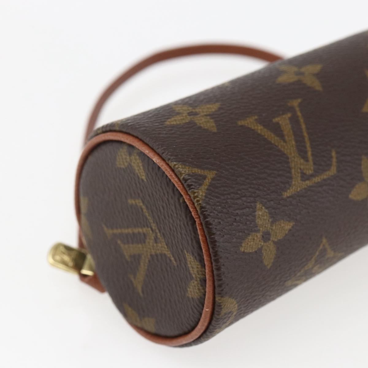 Louis Vuitton Papillon Pochette Monogram Canvas Brown Canvas Clutche & Pouche Bag