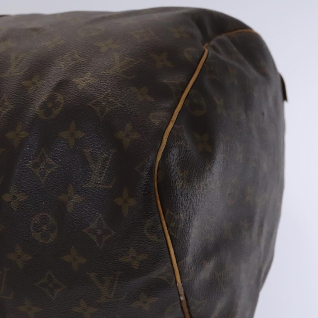 Louis Vuitton Keepall Bag Monogram Canvas Brown Canvas Travel Bag
