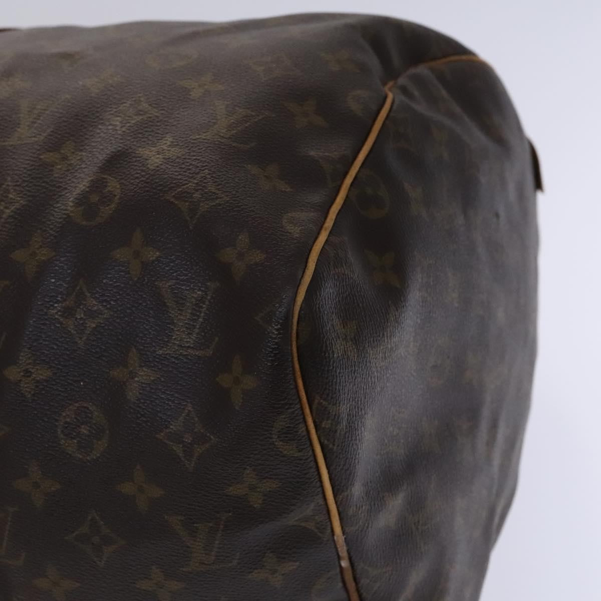 Louis Vuitton Keepall Bag Monogram Canvas Brown Canvas Travel Bag