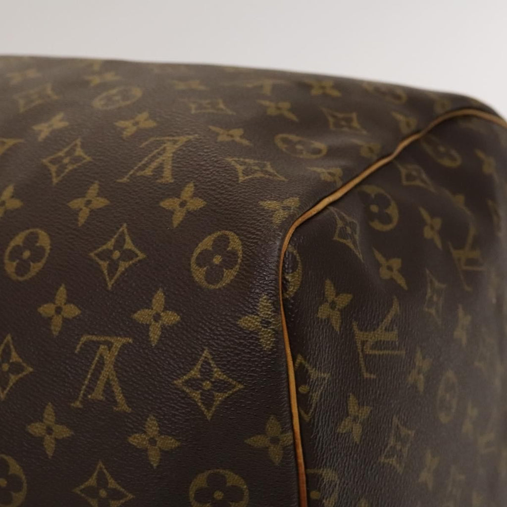 Louis Vuitton Keepall Bag Monogram Canvas Brown Canvas Travel Bag