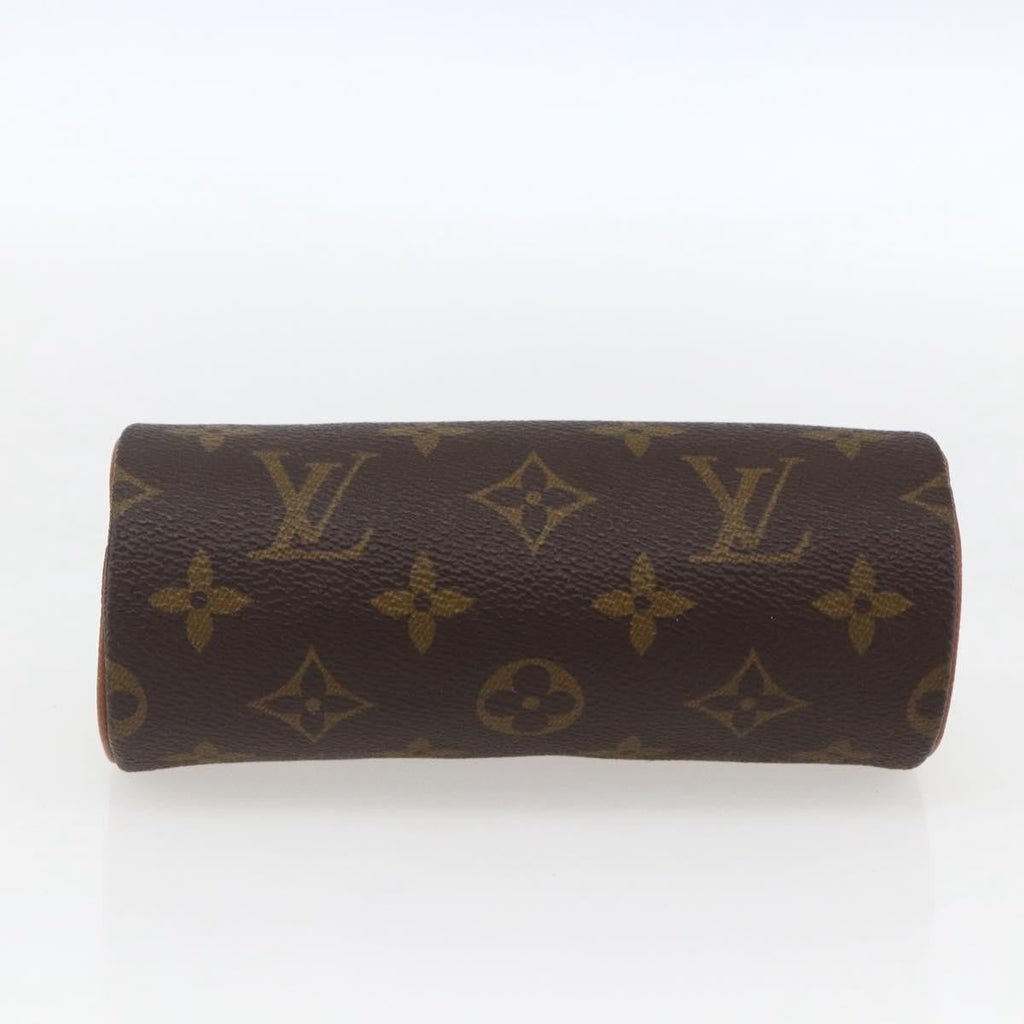 Louis Vuitton Papillon Pochette Monogram Canvas Brown Canvas Clutche & Pouche Bag