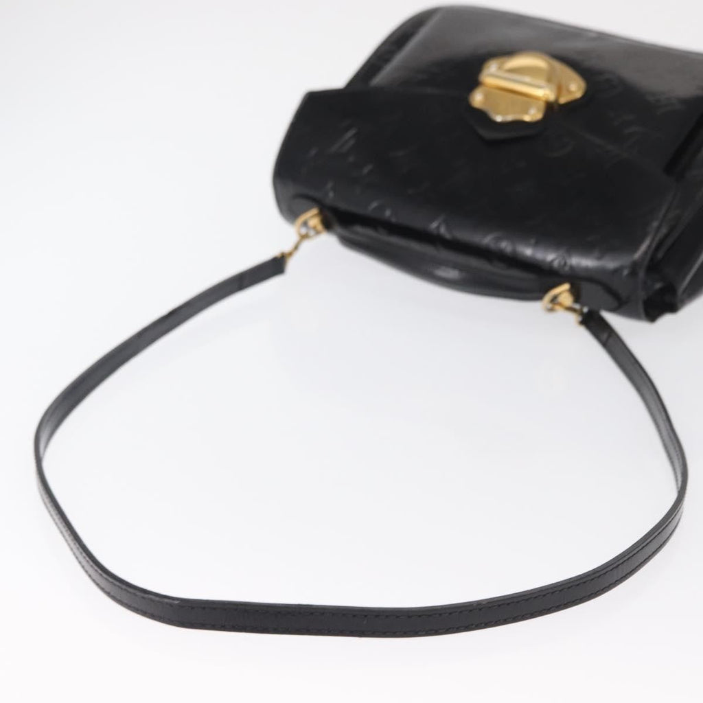 Louis Vuitton Mirada Handbag Monogram Vernis Black Patent_Leather Handbag