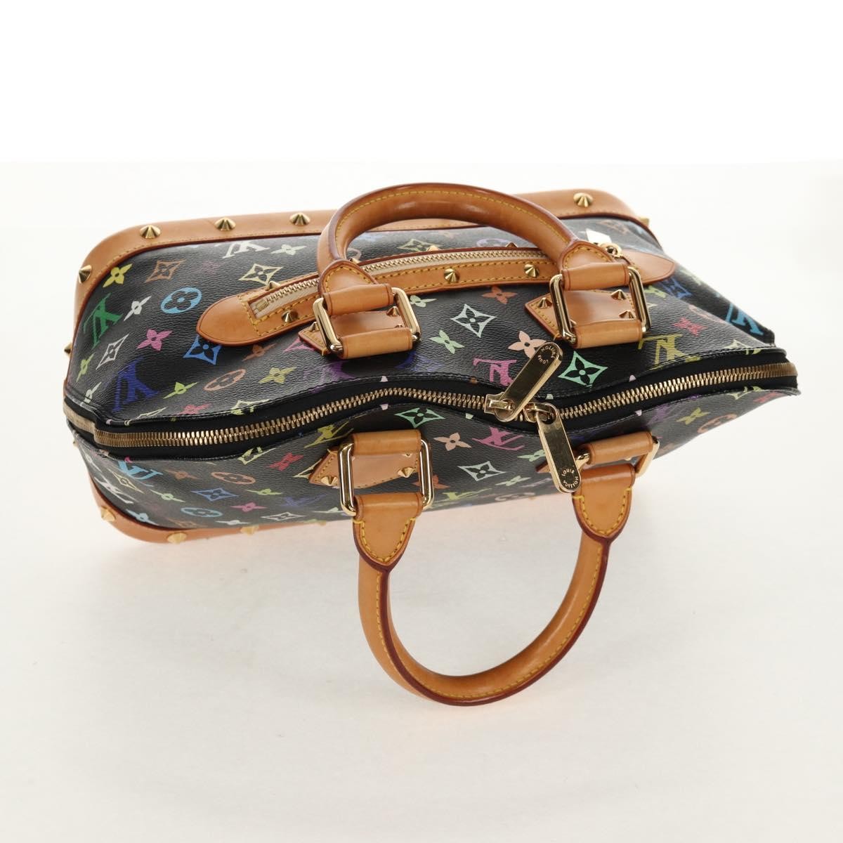 Louis Vuitton Alma Handbag Monogram Multicolor Multicolour Canvas Handbag