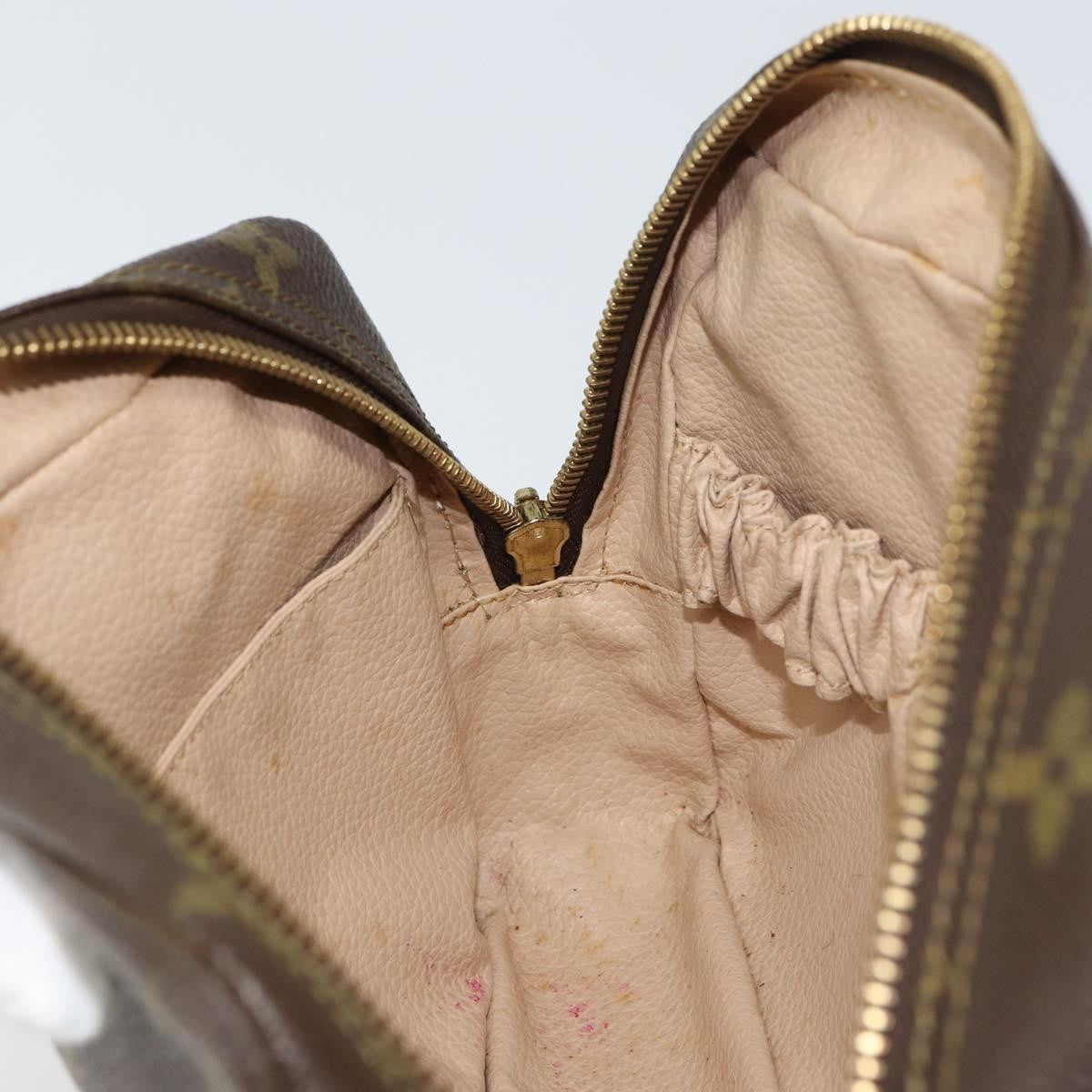 Louis Vuitton Trousse Toilette Monogram Canvas Brown Canvas Clutche & Pouche Bag