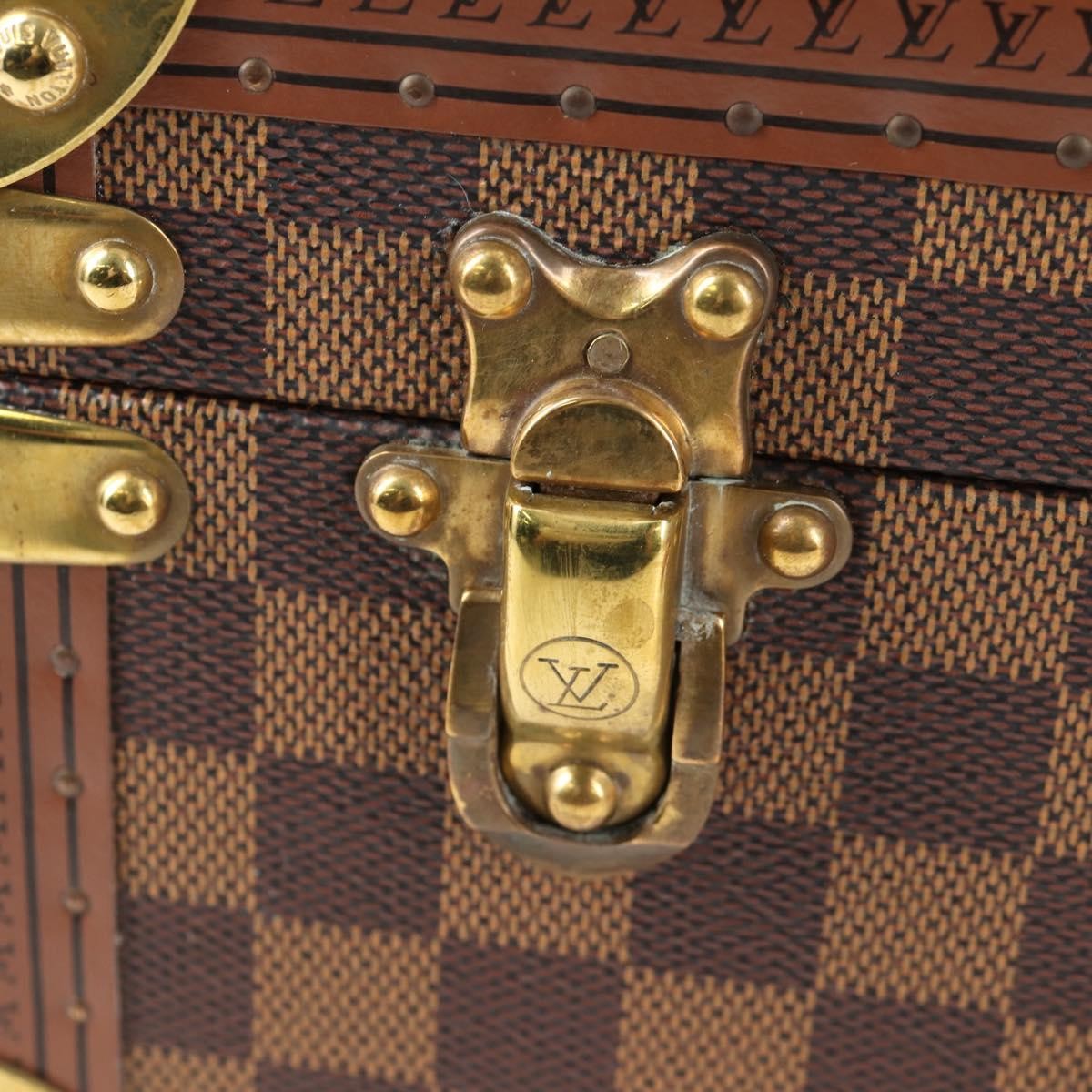 Louis Vuitton Cotteville Trunk Monogram Canvas Brown Canvas Bag