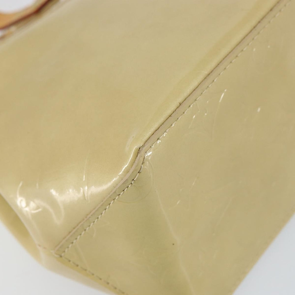 Louis Vuitton Reade Handbag Monogram Vernis Beige Patent_Leather Handbag