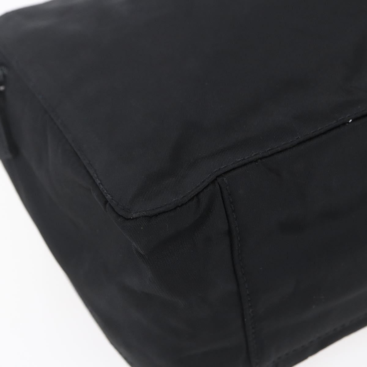 Prada Vintage Handbag Tessuto Black Nylon Handbag
