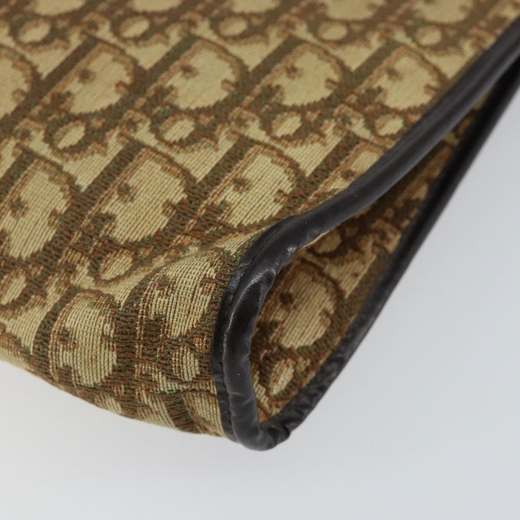 Christian Dior Vintage Trotter Shoulder Bag Canvas Beige Canvas Shoulder Bag Bag (Pre-Owned)