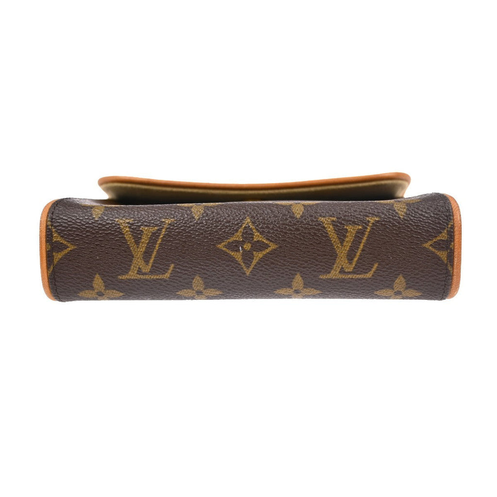 Louis Vuitton Florentine Waist Bag Monogram Canvas Brown Canvas Clutche & Pouche Bag