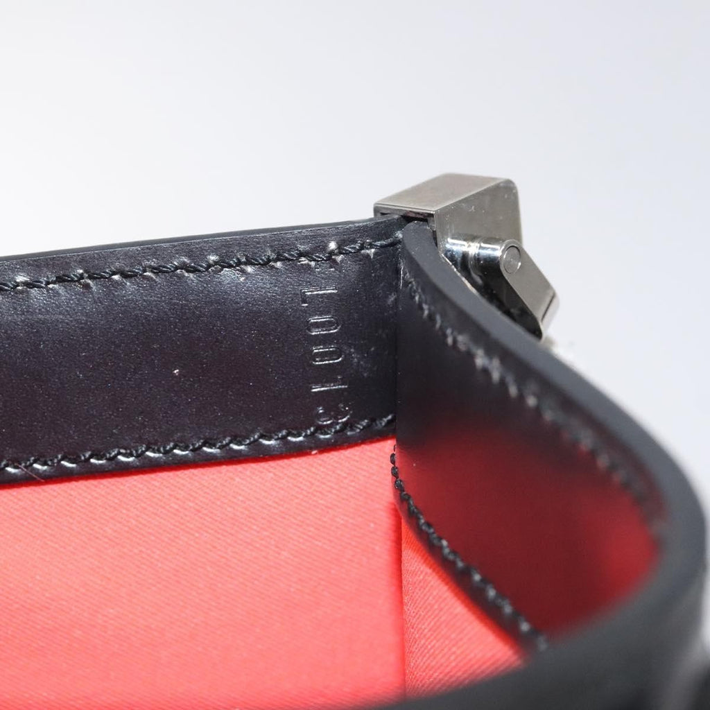 Louis Vuitton Mojito Handbag Stretch Epi Leather Black Leather Shoulder Bag