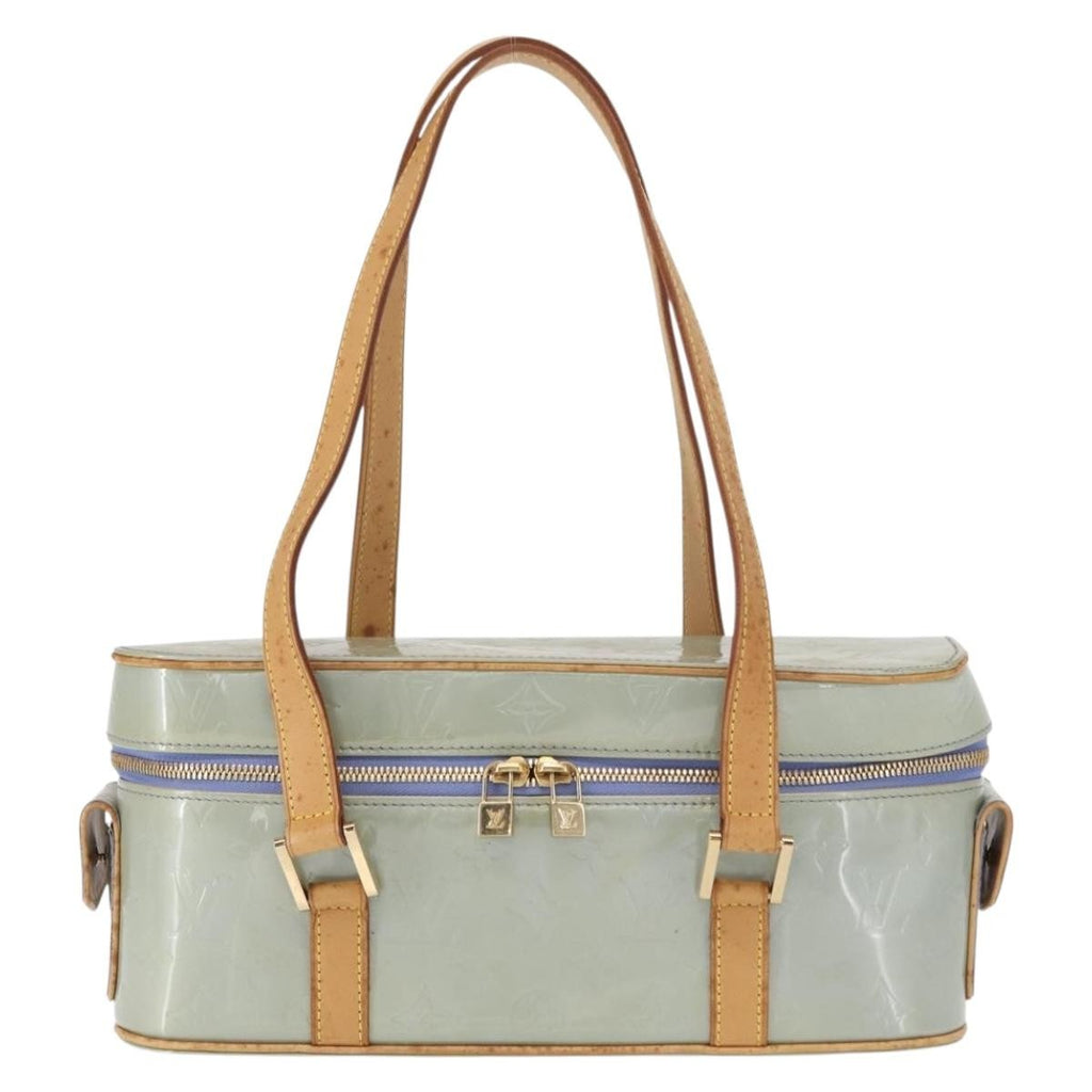 Louis Vuitton Sullivan Horizontal Bag Monogram Vernis Purple Patent_Leather Handbag