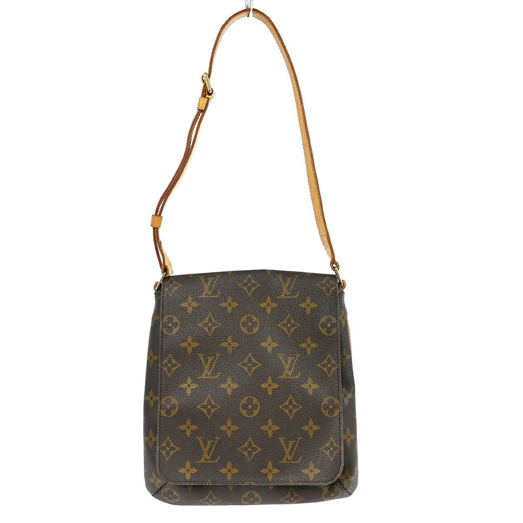 Louis Vuitton Musette Salsa Handbag Monogram Canvas Brown Canvas Shoulder Bag