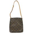 Louis Vuitton Musette Salsa Handbag Monogram Canvas Brown Canvas Shoulder Bag
