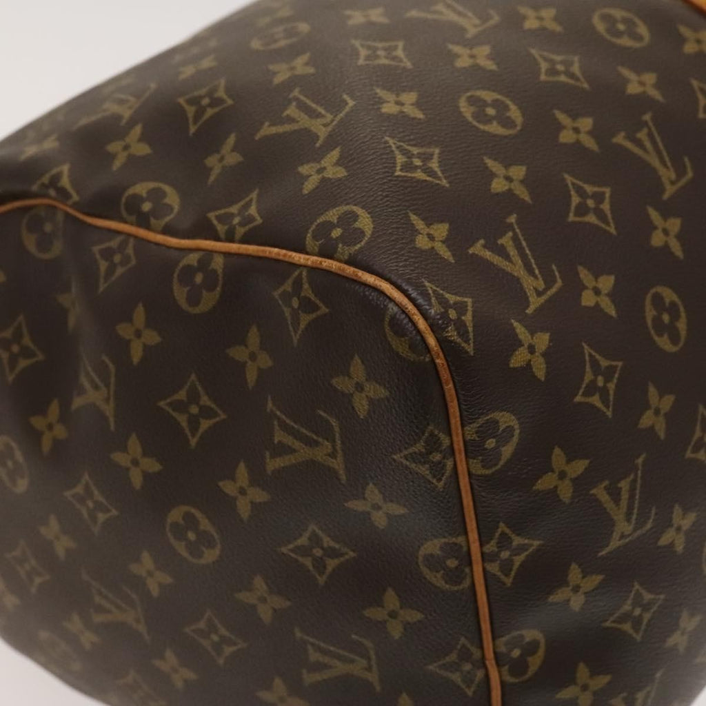 Louis Vuitton Keepall Bag Monogram Canvas Brown Canvas Travel Bag