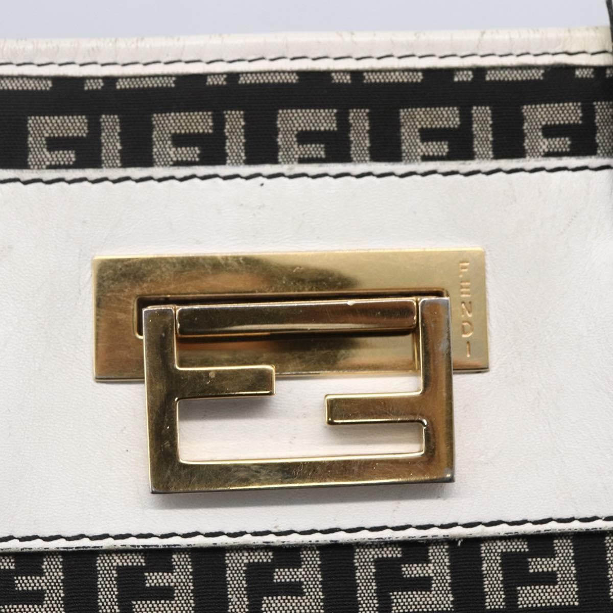 Fendi Zucca Tote Bag Canvas Black Canvas Tote Bag Bag