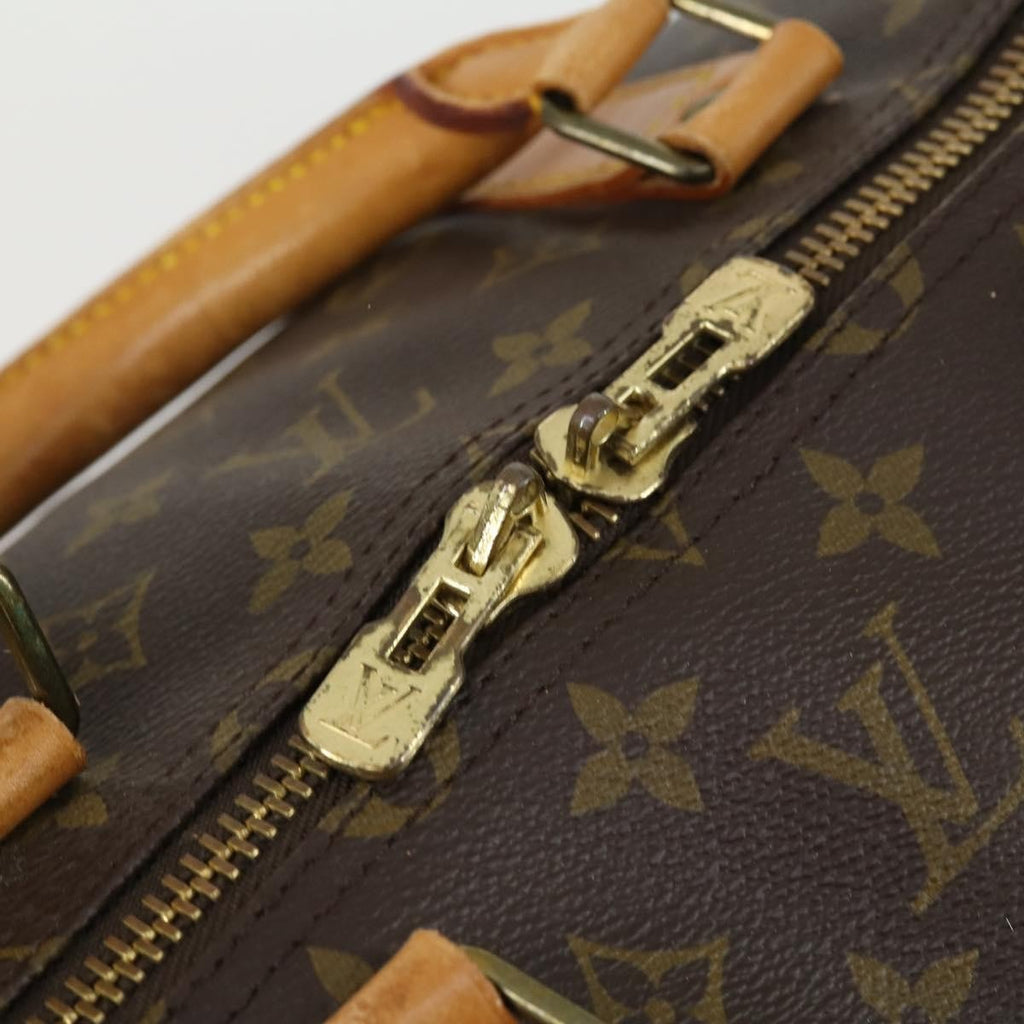 Louis Vuitton Keepall Bag Monogram Canvas Brown Canvas Travel Bag
