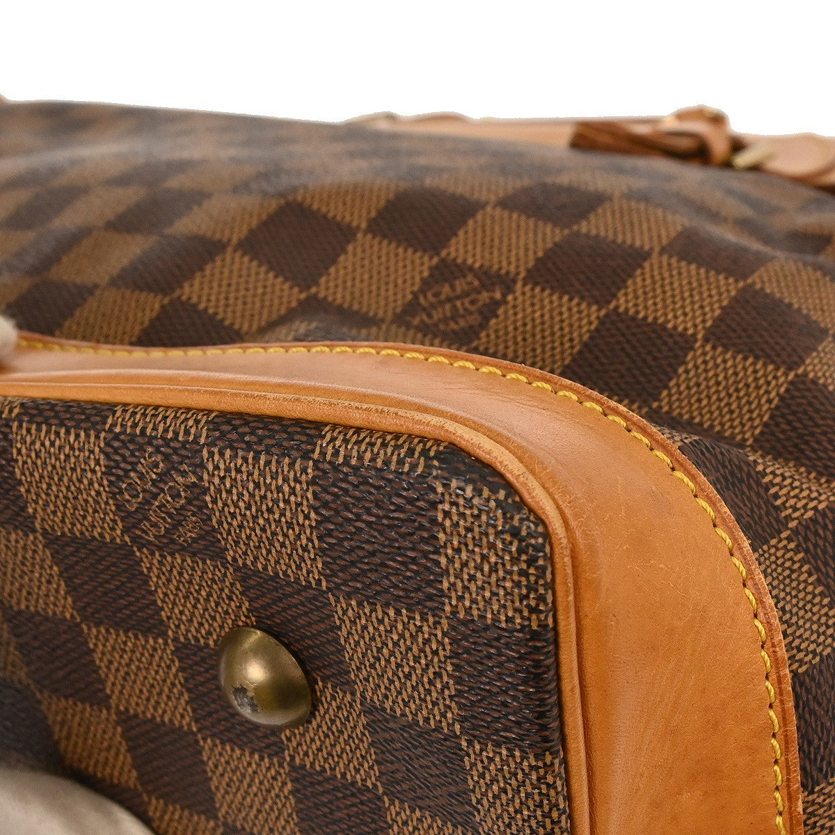 Louis Vuitton West End Handbag Centenaire Damier Brown Canvas Travel Bag