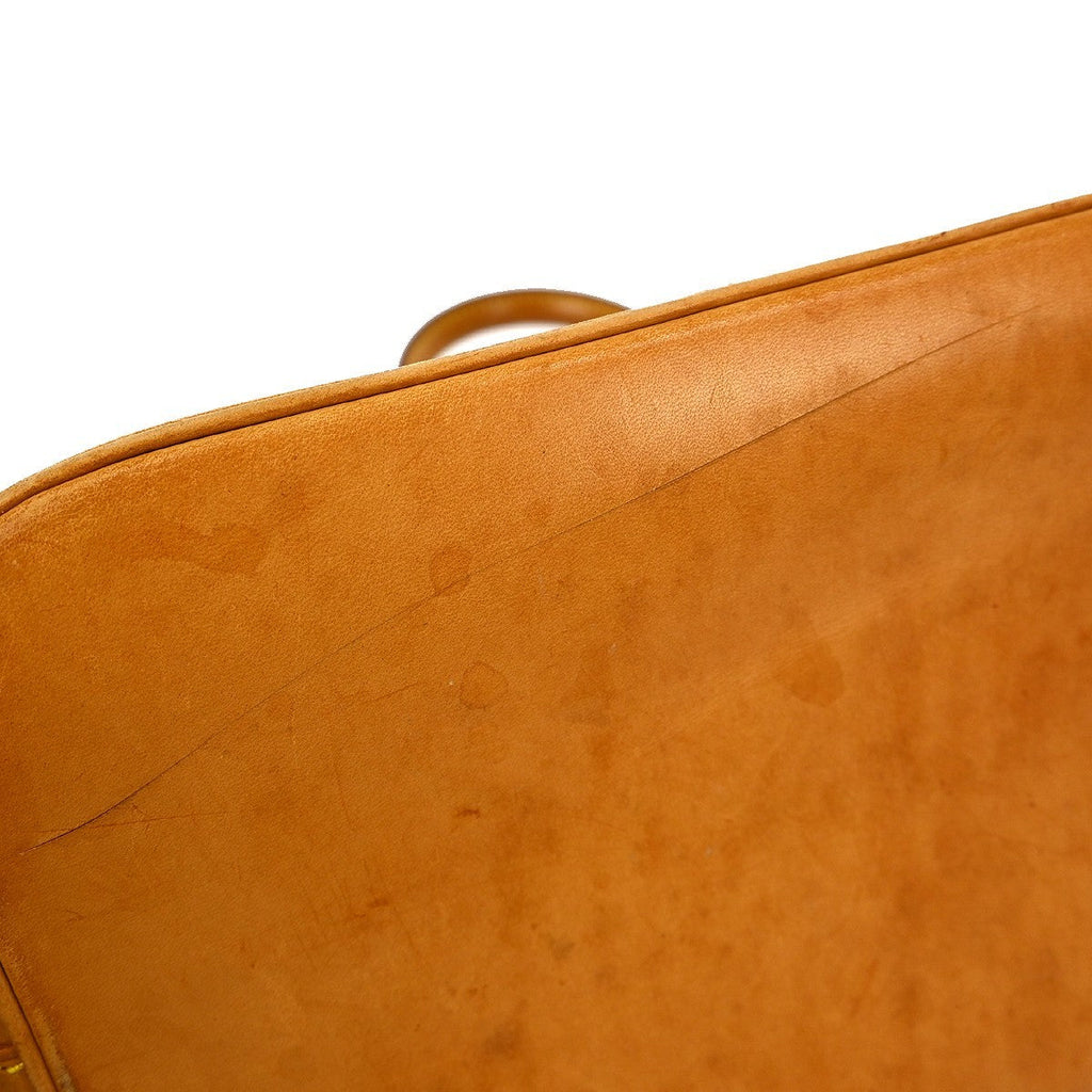 Louis Vuitton Alma Handbag Monogram Canvas Brown Canvas Handbag