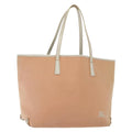 Burberry Blue Label Tote Bag Canvas Pink Canvas Tote Bag