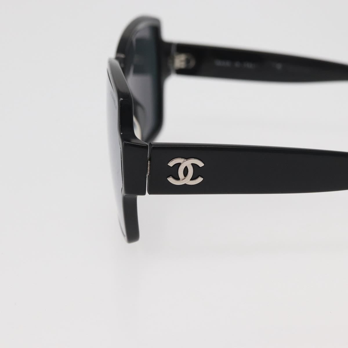 Chanel Logo Cc Sunglasses Plastic Black Plastic Sunglasse Accessory